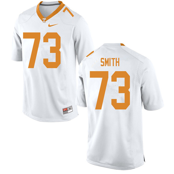 Men #73 Trey Smith Tennessee Volunteers College Football Jerseys Sale-White